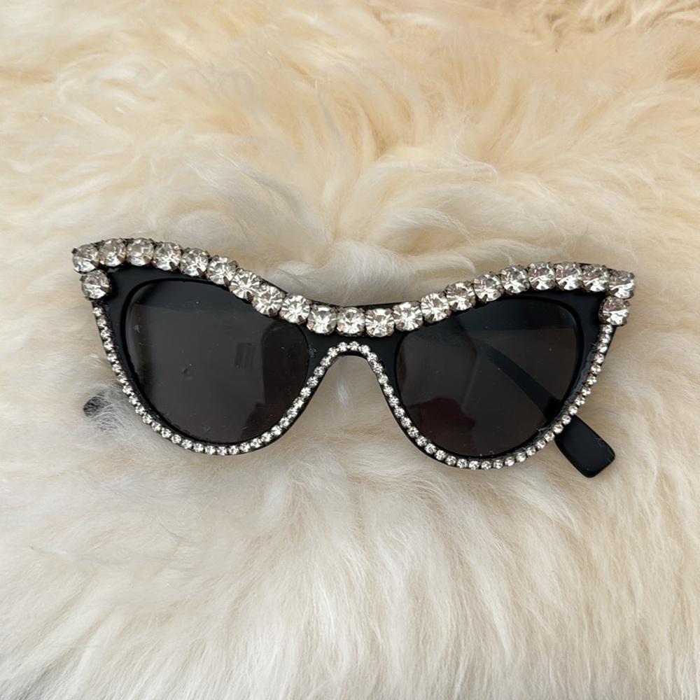 Funky fun rhinestone sunglasses
